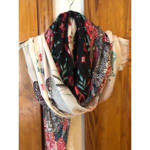 Temperley London floral scarf